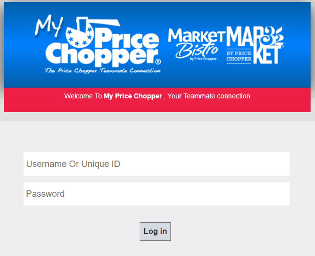 My Price Chopper Teammate Connection